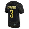 Officiële Voetbalshirt Paris Saint-Germain KIMPEMBE 3 Vierde Jordan 2022-23 - Heren